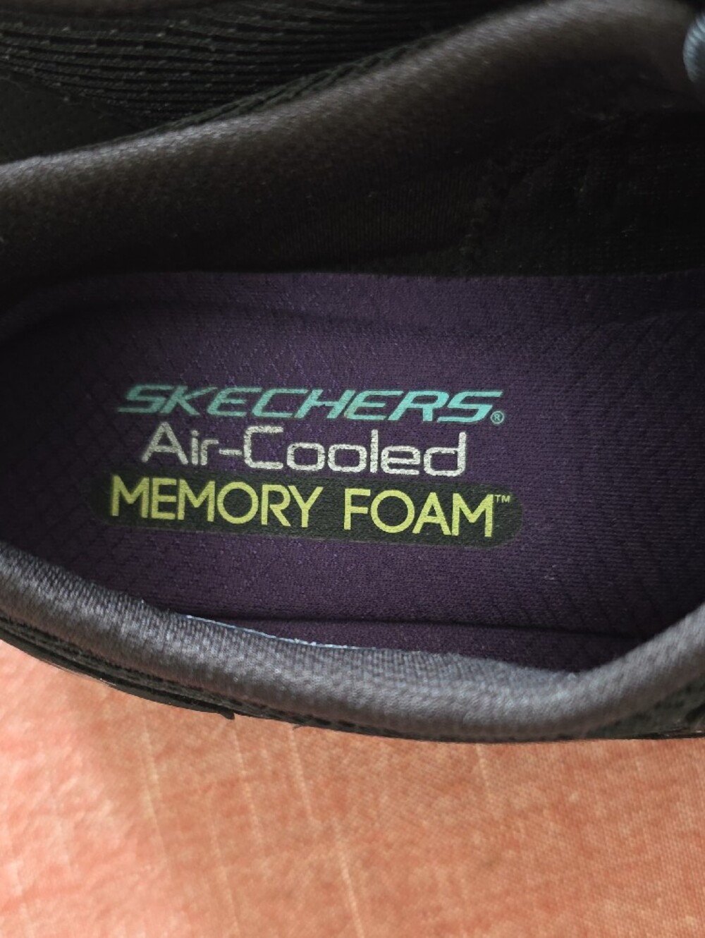 Skechers Women's Black Slip-On Athletic Sneakers - Picture 2 of 11